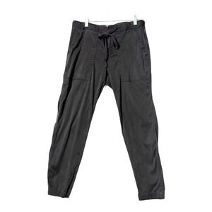 Lou & Grey Womens High Rise Drawstring Cargo Pants Soft Size XS Pockets